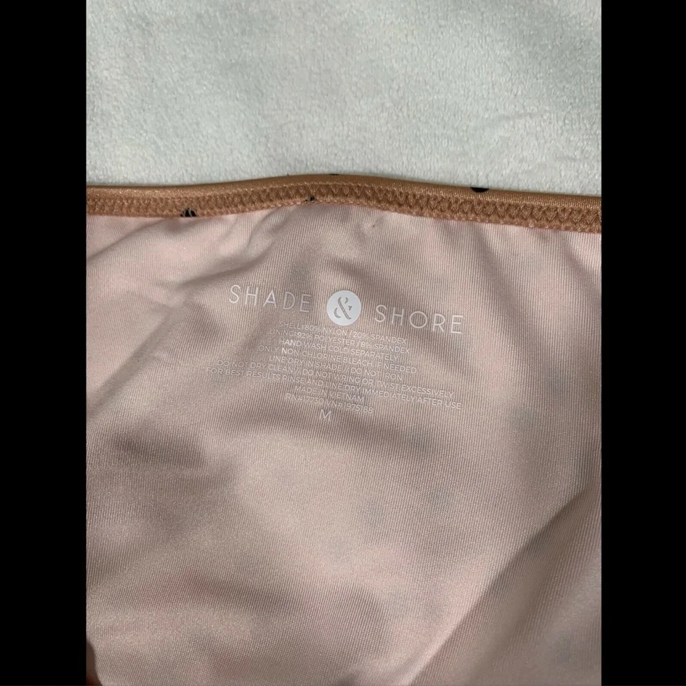 NWT Shade‎ & Shore Polka Dot Wrap Bikini Top [ 34B ] + Cheeky Bottoms [ Medium ]